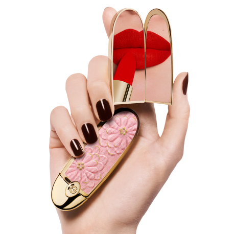 GUERLAIN Rouge G Blooming Denim - Das Schmucketui mit GUERLAIN Rouge G Blooming Denim - Das Schmucketui mit